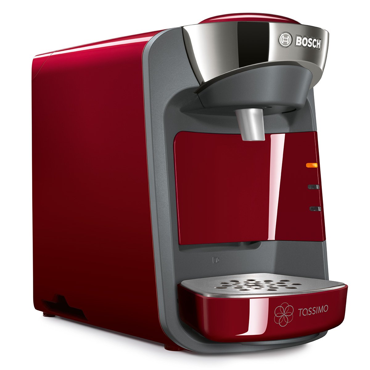 Machine à Café Tassimo Suny – plus de 40 boissons chaudes – OneTouch – TAS3203 – Rouge