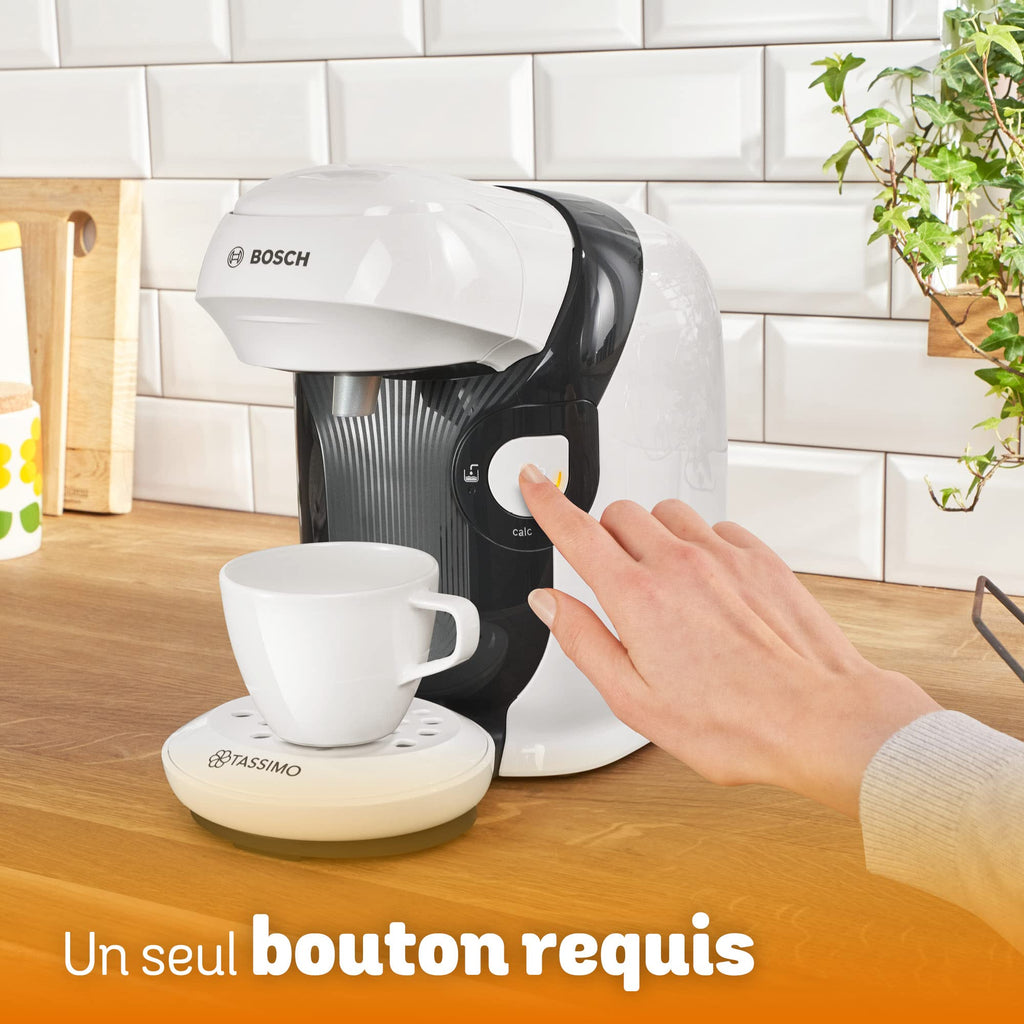 Machine à Café Tassimo Style – TAS1104 – OneTouch – Intellibrew – blanc