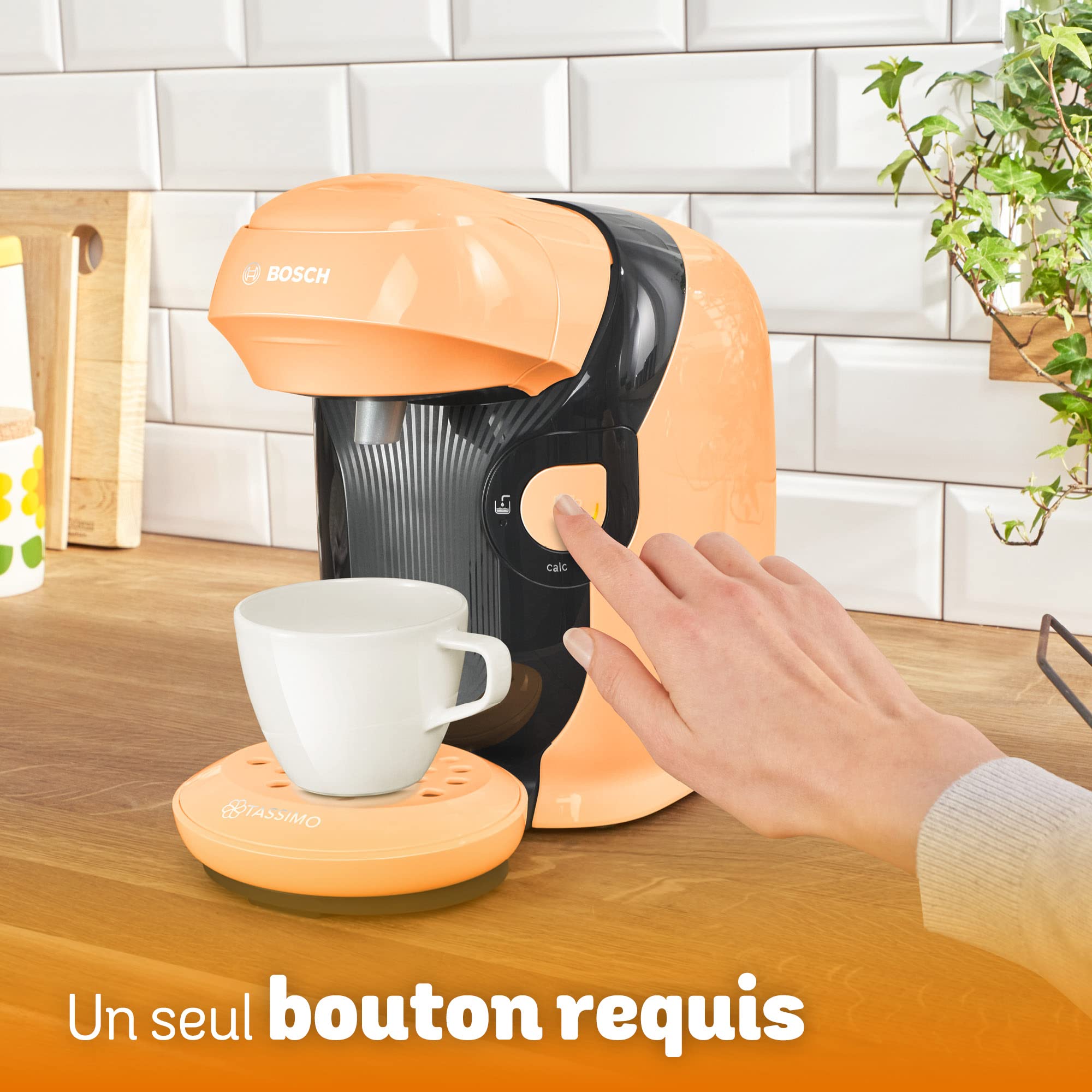 Machine à Café Tassimo Style – Intellibrew – OneTouch – TAS1106 – Pêche