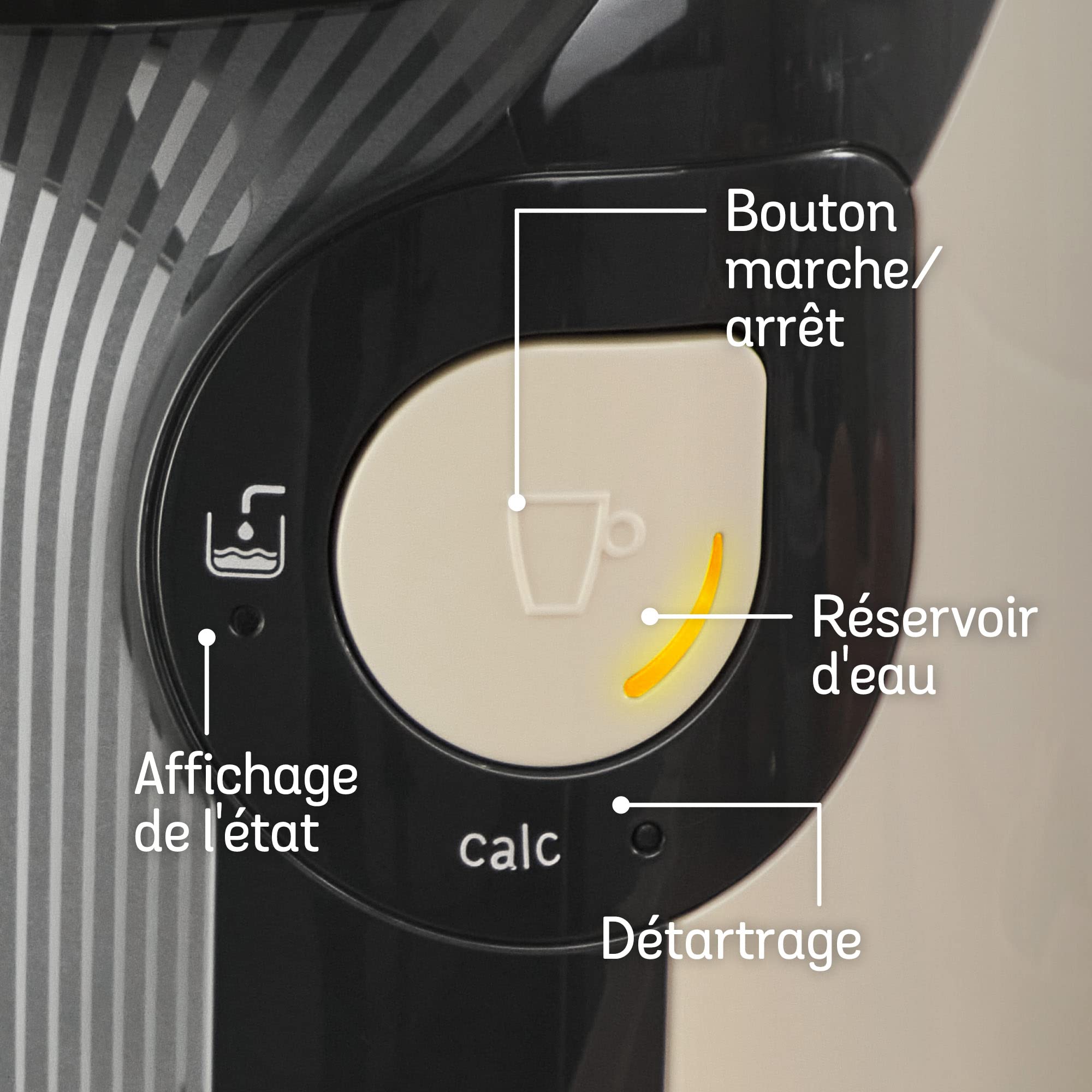 Machine à Café Tassimo Style – OneTouch – cafétière à dosettes – TAS1107 – Vanille