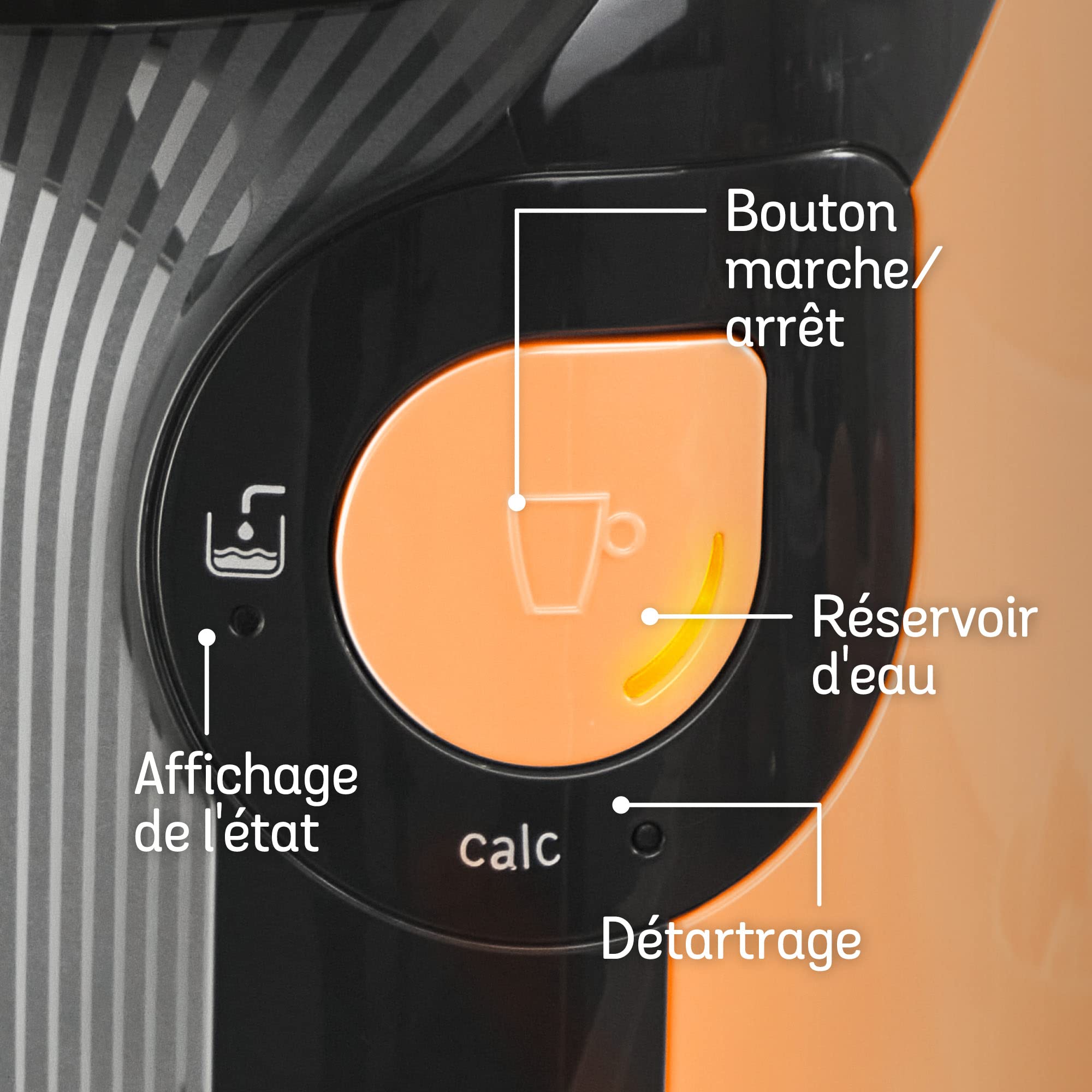 Machine à Café Tassimo Style – Intellibrew – OneTouch – TAS1106 – Pêche