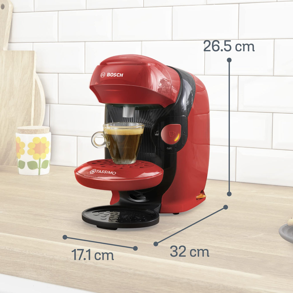 Machine à Café Tassimo Style – OneTouch – TAS1103 – Rouge