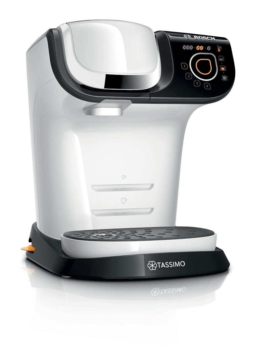 Tassimo My Way Machine à Café – TAS6504 – plus de 40 boissons chaudes – OneTouch – Blanc