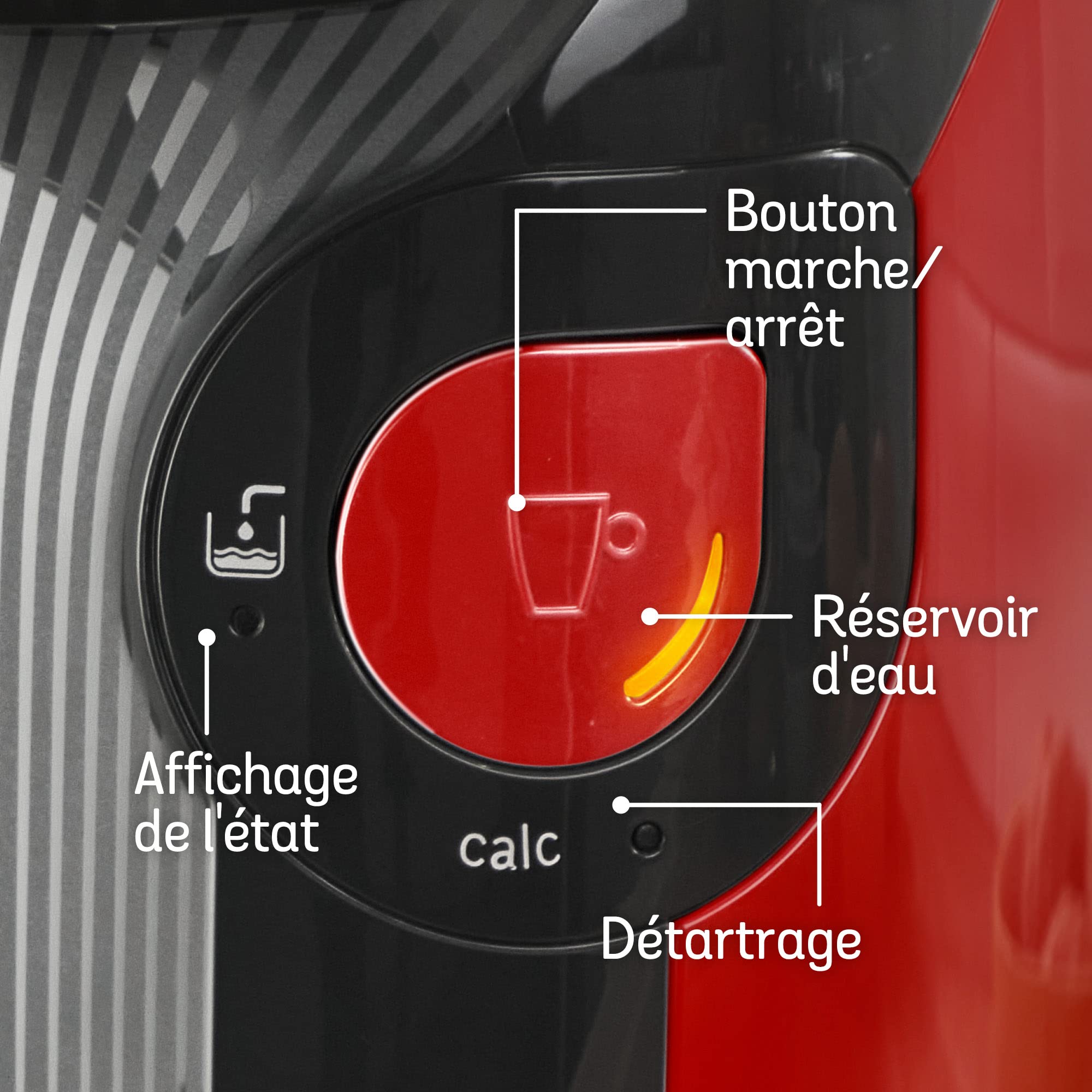 Machine à Café Tassimo Style – OneTouch – TAS1103 – Rouge