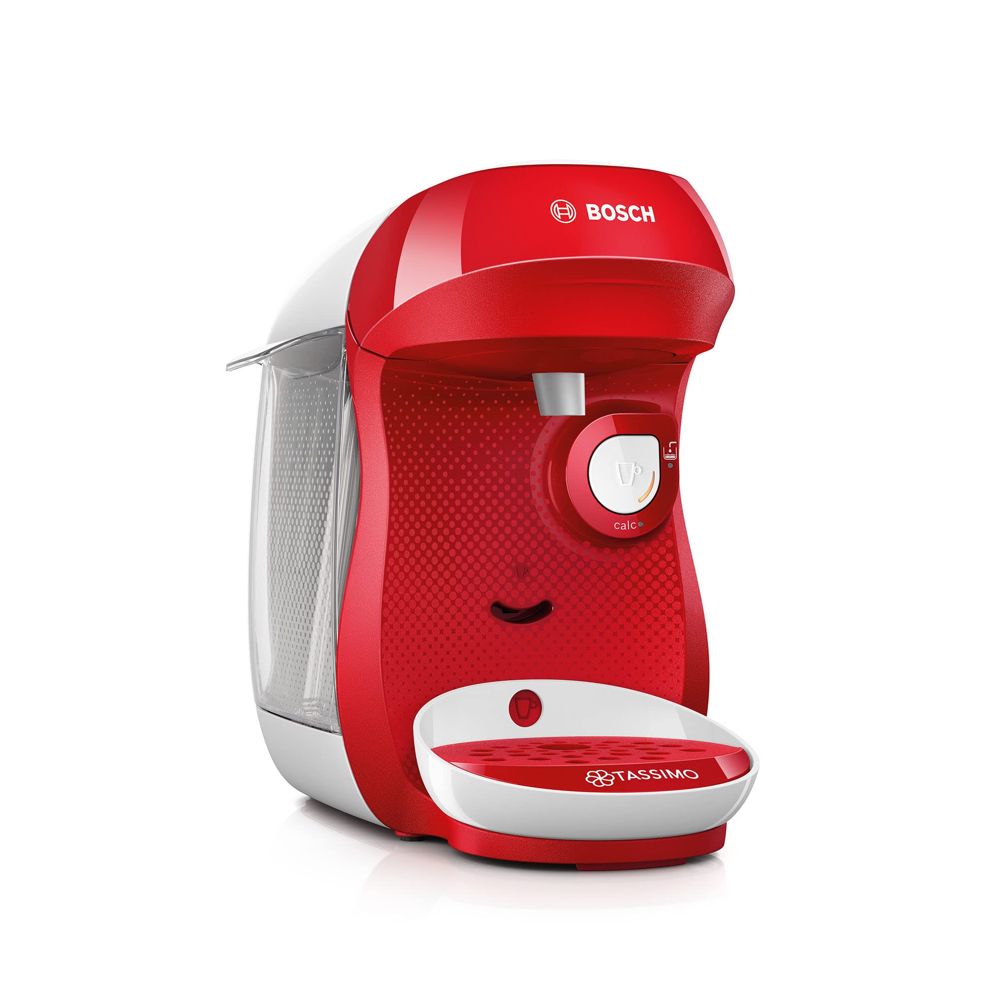 Machine à Café Tassimo Happy – TAS1006 – OneTouch – Rouge & blanc