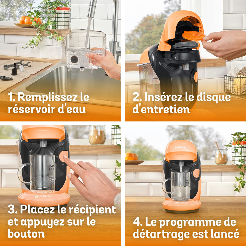 Machine à Café Tassimo Style – Intellibrew – OneTouch – TAS1106 – Pêche