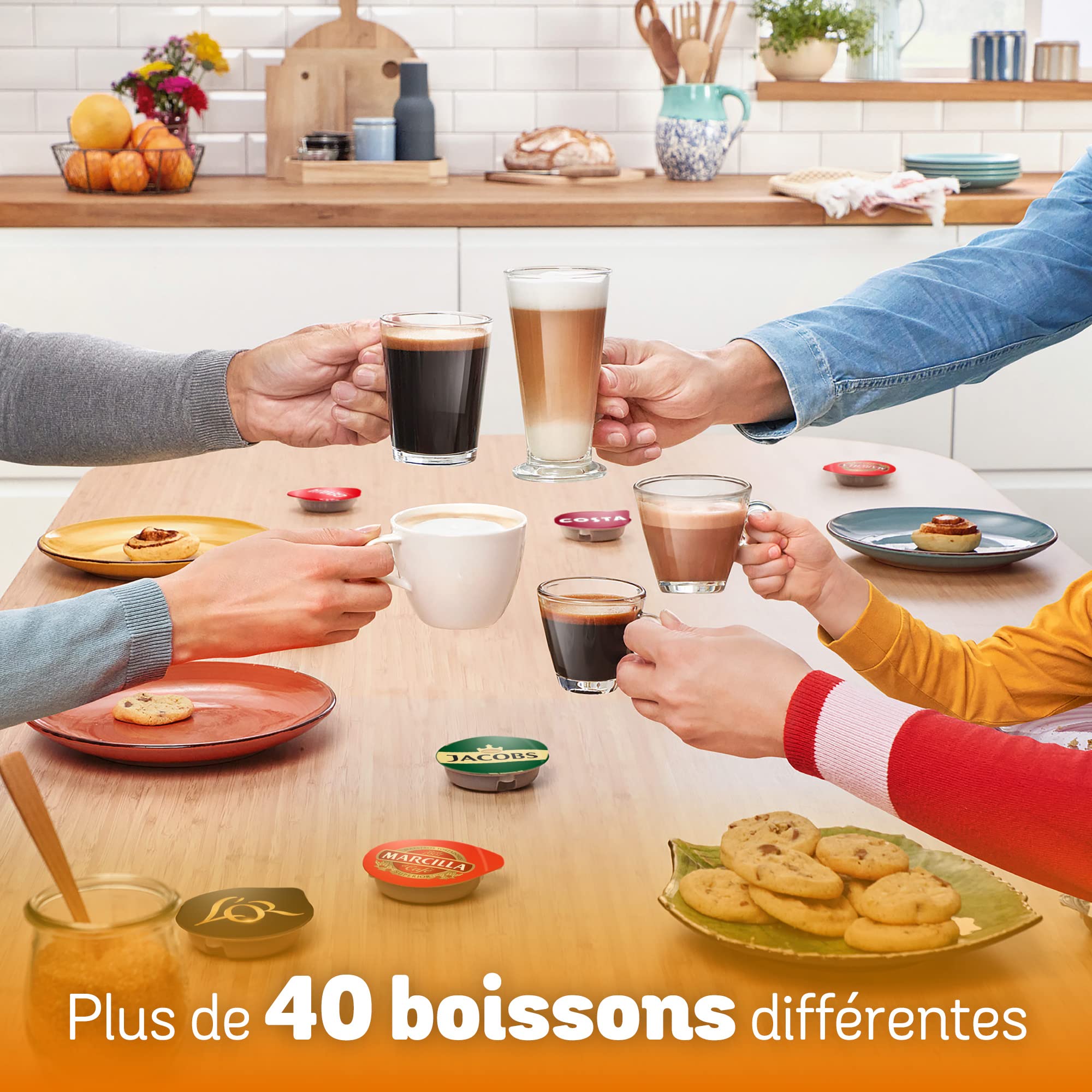 Machine à Café Tassimo Style – TAS1102 – Intellibrew – Noir
